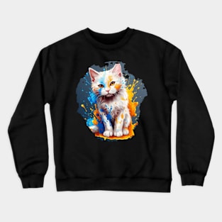 cat Crewneck Sweatshirt